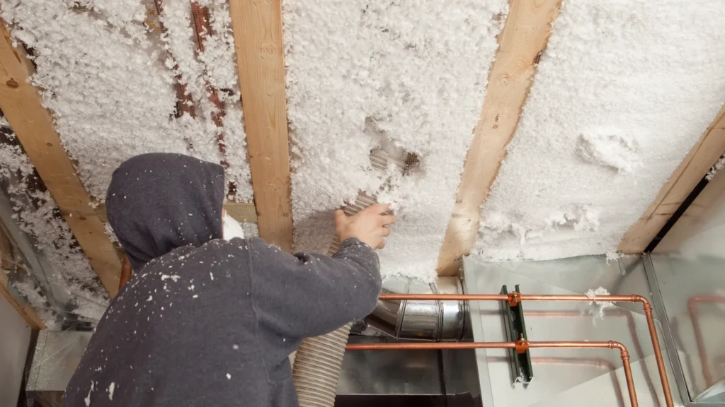 Blown In Insulation 4