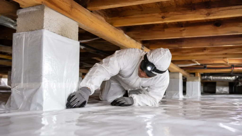 Crawl Space Encapsulation & Vapor Barriers